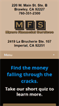 Mobile Screenshot of myersfinancialservices.com